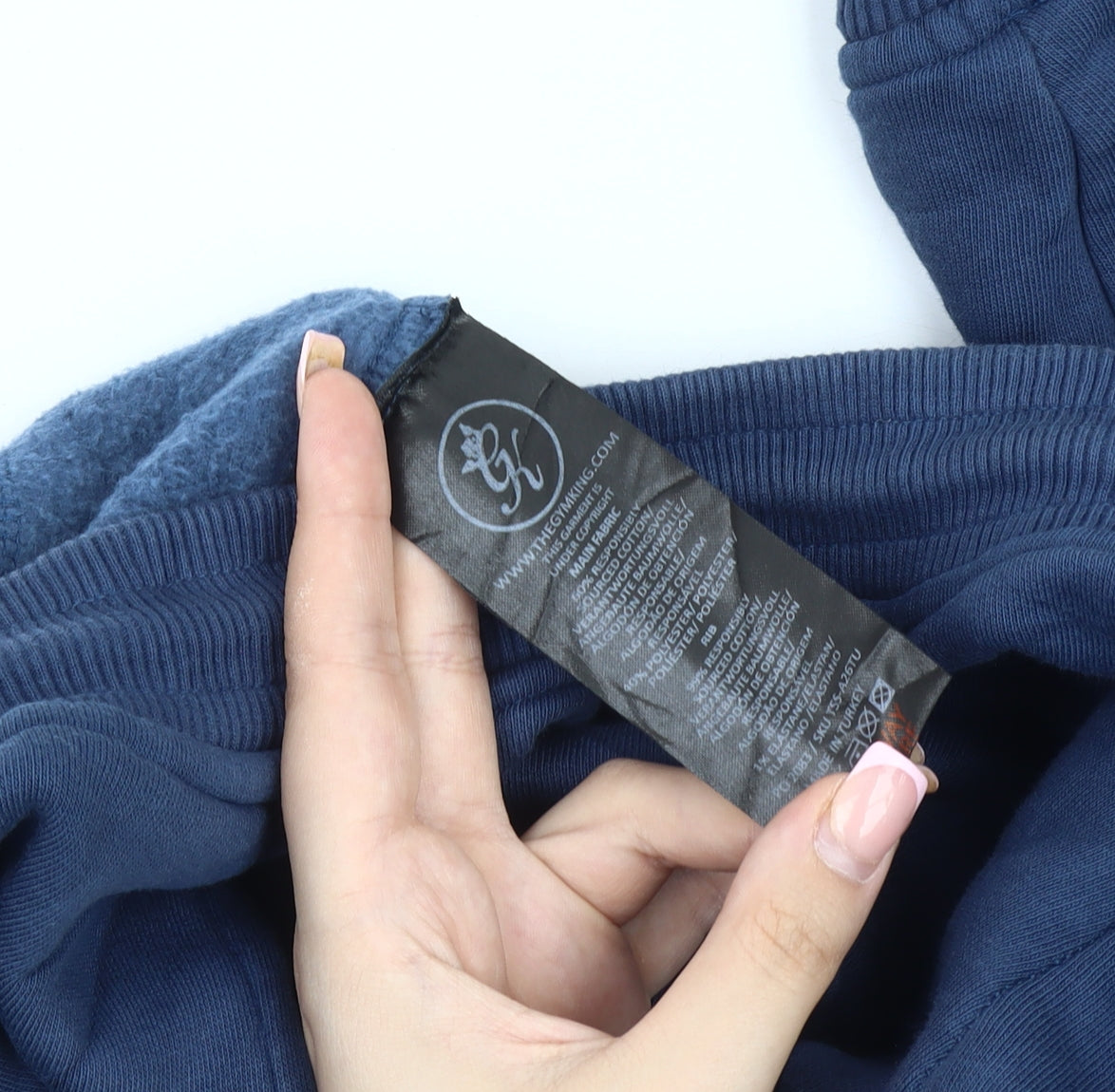 Men's Blue Jogger Trousers - M, Elastic Waist