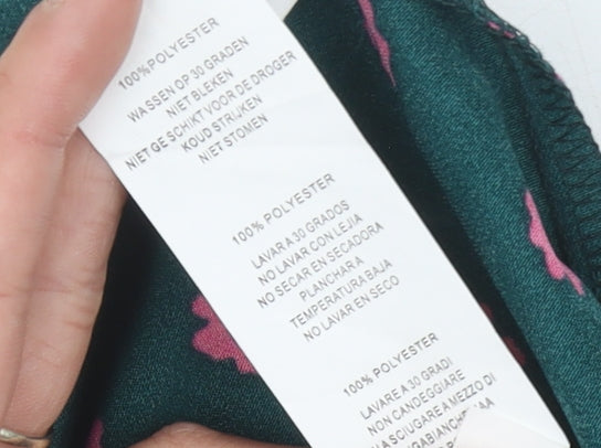 Boohoo Women's Multicoloured Floral Skirt Size 12