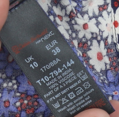 Womens UK Size 10 No Data Multicoloured Camisole Tank