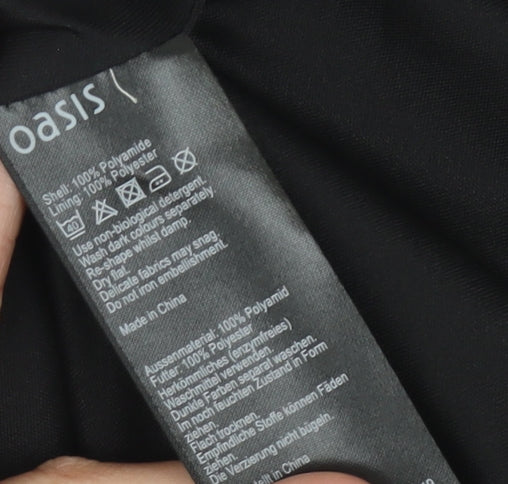 Oasis Women's Blue Bodycon Dress XS Sequin Party