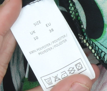 Blue Vanilla Womens Multicoloured Maxi Dress Size 10