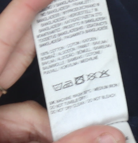 SoulCal & Co Men's Blue L Crew Neck T-Shirt