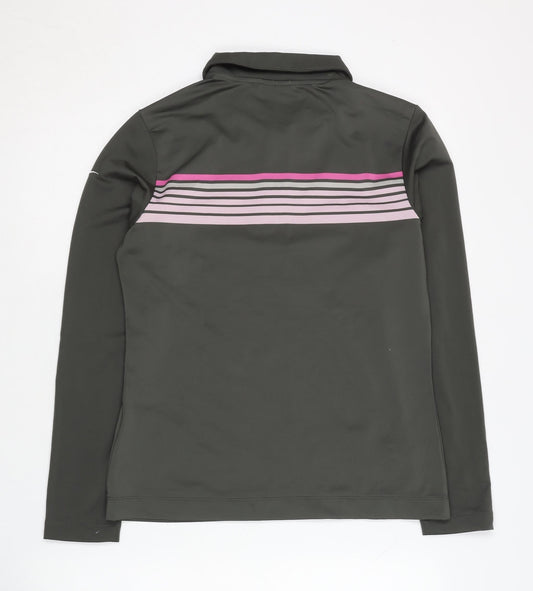 Nike Women's Green Polo Shirt Size 10 Golf Pullover