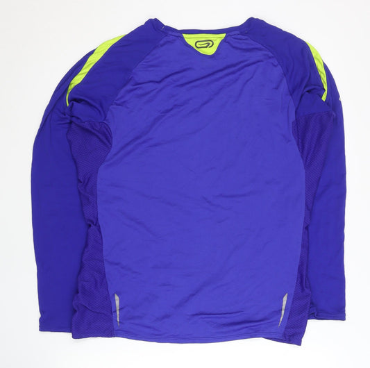 Decathlon Men's Blue Running Jersey M