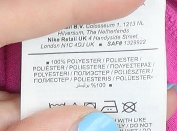 Nike Women's Pink Athletic Pullover - Size M