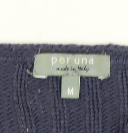 Womens UK Size M Per Una Purple Cardigan Jumper