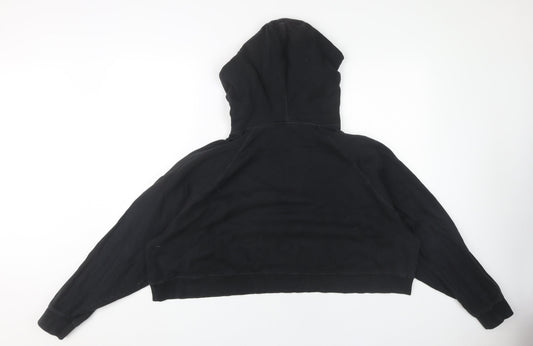H&M Women's Black XL Pullover Hoodie, Casual & Comfy