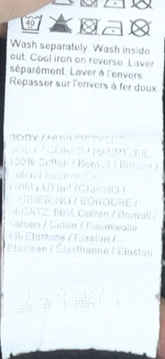 River Island Men's Black Colourblock T-Shirt, Size S