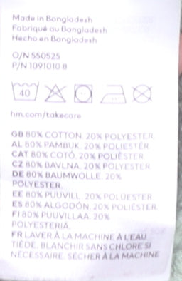 H&M Women's Green Pullover Sweatshirt Size 14