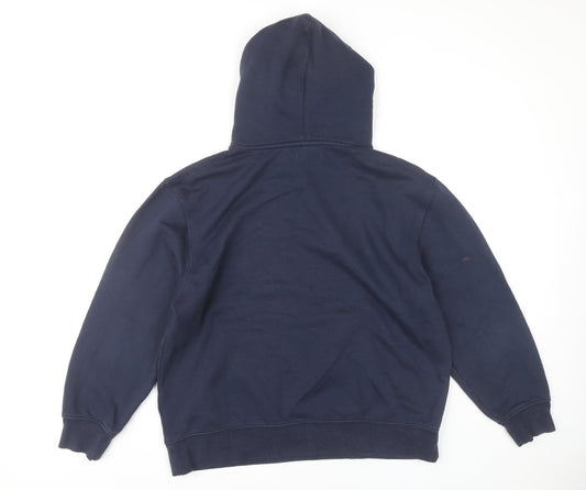 Topman Men's Blue Pullover Medium Hoodie