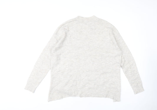 Womens UK Size S New Look Ivory Pullover Jumper