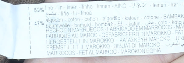 Zara Women's Beige V-Neck Linen Jumpsuit Size 12