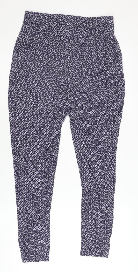 Womens UK Size 10 Joules Blue Trousers
