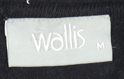 Womens UK Size M Wallis Black Pullover Jumper