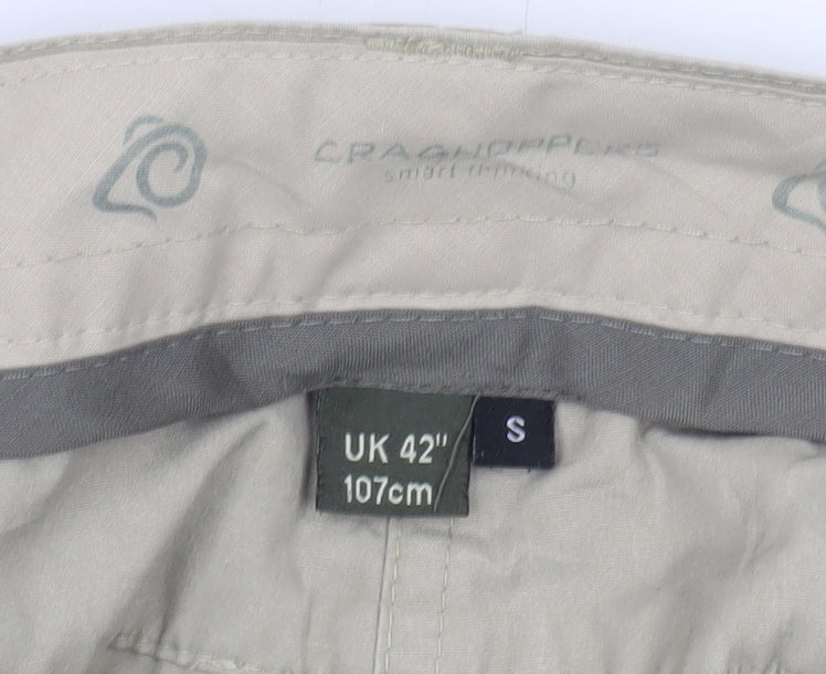 Mens UK Size S Craghoppers Cargo Beige Trousers
