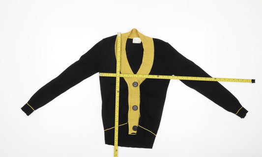Womens UK Size S Dorothy Perkins Black Cardigan Jumper