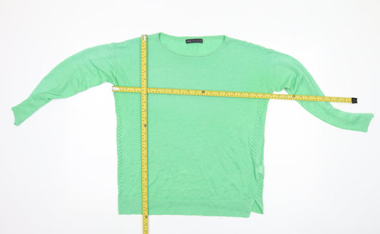 Marks and Spencer Green Pullover Jumper, Size 14