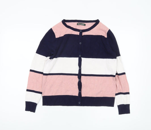 Womens UK Size S Bonmarché Multicoloured Cardigan Jumper