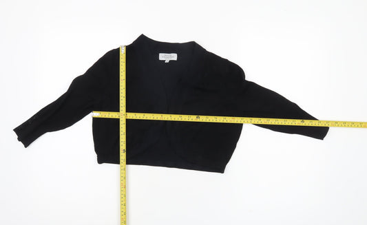Debenhams Womens Black Cardigan Size 14 Petite