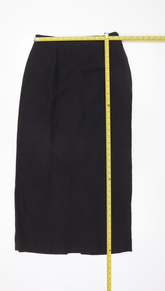 Alex & Co. Women's Black Midi Pencil Skirt Size 12