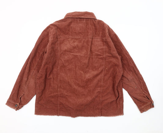 Primark Women’s Brown Corduroy Jacket Size 10