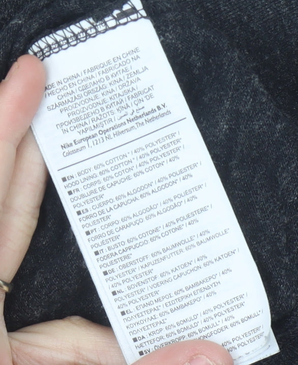 Nike Women's Black Full Zip Hoodie M