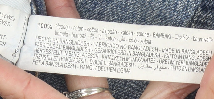 Zara Women's Blue Jeans Size 10