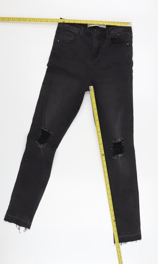 Denim Co. Women's Black Skinny Jeans Size 8