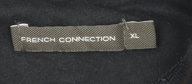 French Connection Black Men's XL Polo Shirt