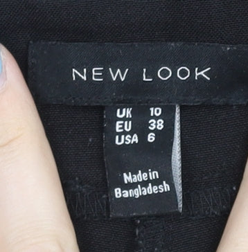 New Look Women's Black Trousers Size 10