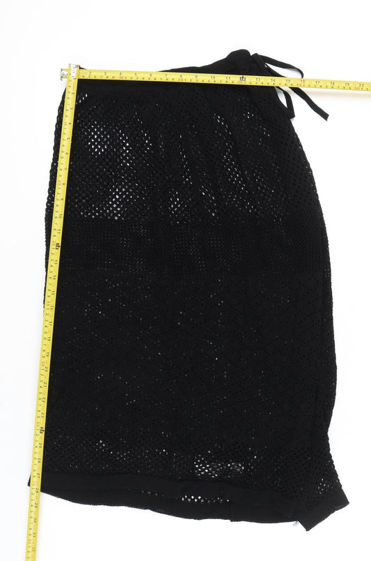 Primark Women’s Black Knit Pencil Skirt M