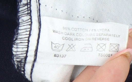 Denim Co Women's Blue Straight Jeans Size 12