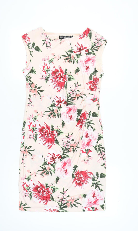 Billie & Blossom Women's Floral Sheath Dress 14 Multicoloured