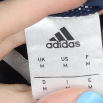 Adidas Men's Blue Track Jacket M Hoodie Sports