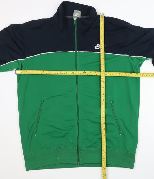Nike Men's Green Track Jacket M