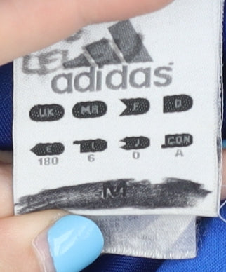 Adidas Men's Blue Track Jacket, Size M