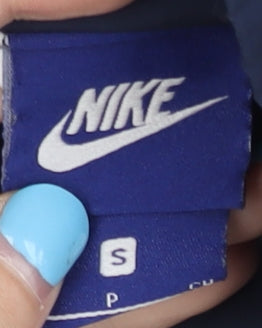 Nike Men's Blue Colourblock Jacket S