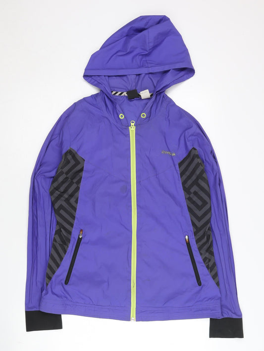 Womens UK Size M Reebok Purple Running & Jogging Jacket