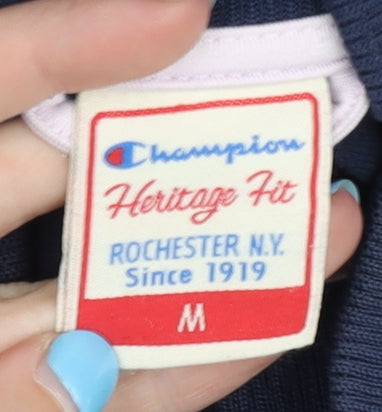 Champion Women's Blue Track Jacket M