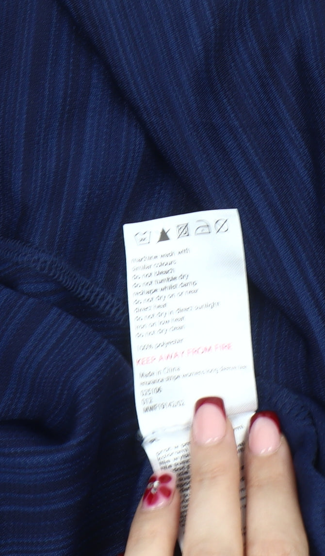 Mountain Warehouse Women's Blue Long Sleeve Active T-Shirt Size 14