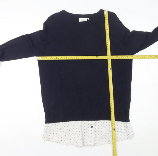 Womens UK Size 8 NEXT Blue Pullover Jumper