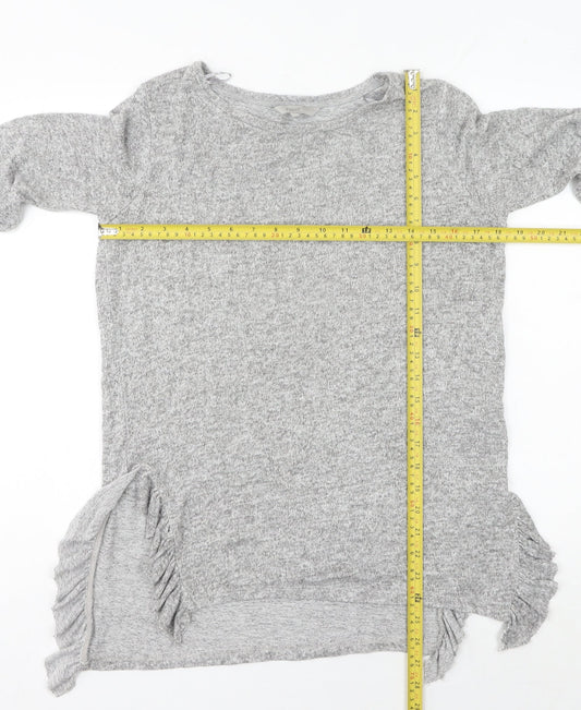 Womens UK Size 8 NEXT Grey Pullover Jumper