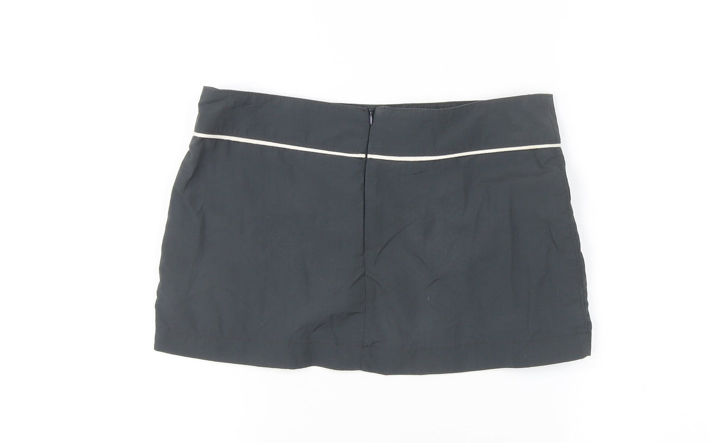 iets frans Women’s Black Pleated Short Skirt Size S Casual Summer