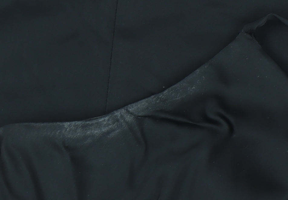 Karen Millen Womens Black Size 8 Bodycon Knee Length Sleeveless Dress