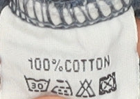 Weird Fish Men's Blue L 1/4 Zip Cotton Sweatshirt Mock Neck