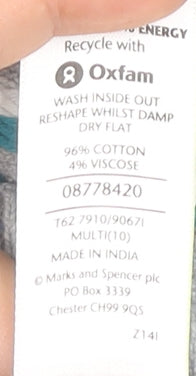 Womens UK Size 10 Marks and Spencer Grey Pullover Jumper