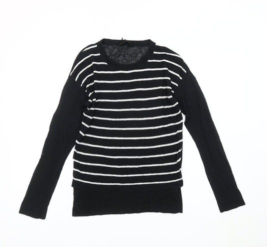 Womens UK Size S Jaeger Black Pullover Jumper