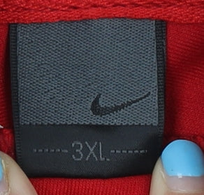 Nike Unisex Red 3XL Track Jacket Full Zip Sportswear