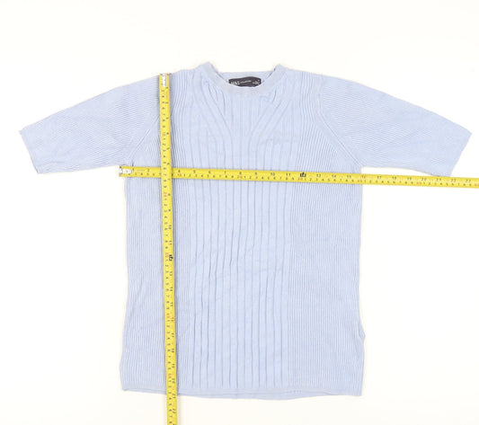 Womens UK Size M Marks and Spencer Blue Pullover Jumper