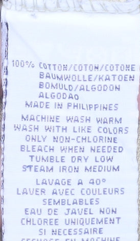 Ralph Lauren Men's Beige Polo Shirt L Custom Fit Slim Pique Cotton